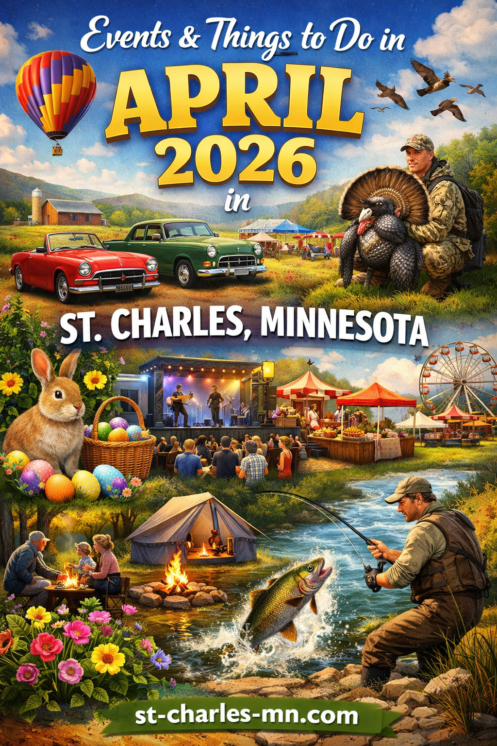 Read more about the article Events and Things to do in April 2026 in St. Charles Minnesota